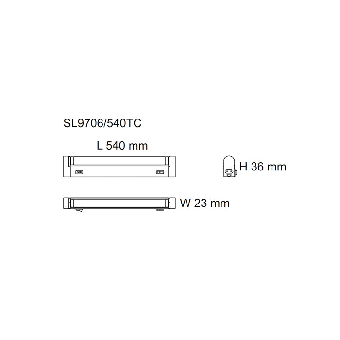 SAL Slimline Seamless TC Linkable LED BATTEN SL9706 — Best Buy Lighting