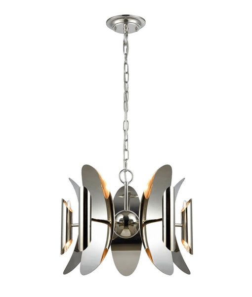 CLA STRATO Polished Nickel Hardware with Stainless Steel Pendant Light